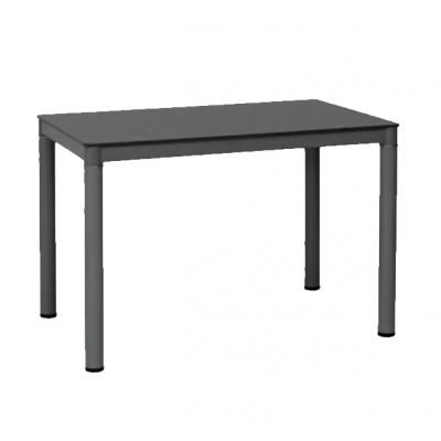 Стол обеденный SIGNAL GALANT серый/серый 100/60